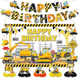 Construction Birthday Party Supplies & Decorations Kit with