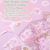 Daifunli 8 Pcs Ballerina Party Decorations Ballet Dancer Birthday