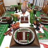 Football Party Decorations 82Pcs Supplies Including Plates Napkins