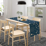 Sun Moon Table Runner, Zodiac Vintage My W13"x L108" Sun Moon