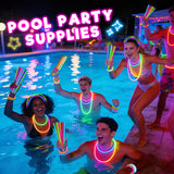 TURNMEON 500 Pack Ultra Bright Glow Sticks Bulk Glow In The Dark Party