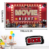 Movie Night Hollywood Party Decorations Oscar Camera Film Action