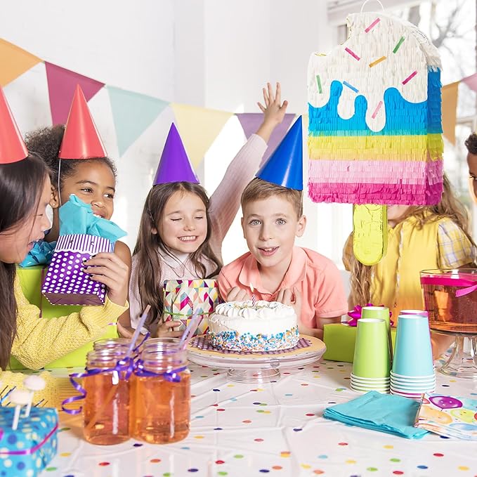 Ice Cream Piñata Sweet Summer Birthday Party Decorations Kids