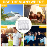 Meanplan 200 Pcs Reusable Plastic Pouches Bulk Squeeze Plastic Juice