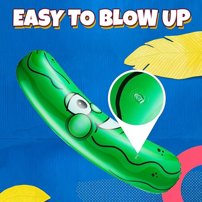 Giant Inflatable Pickle - 36-Inch-Tall Funny Pickle Gifts, Durable and