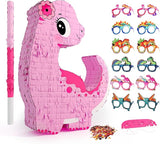 Pink Dinosaur Piñata Girls Piñata de Dinosaurio para niñas with