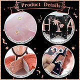 22Pcs Rose Gold Retirement Party Decorations for Women Happy
