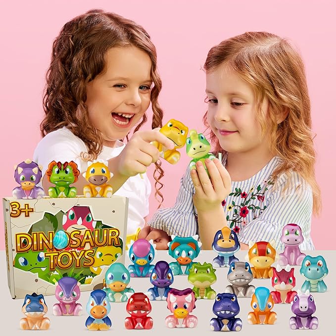 Party Favors for Kids 24PCS Dinosaur Squishy Toys Goodie Bag