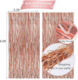 Rose Gold Birthday Party Decorations, Happy Birthday Banner, Rose