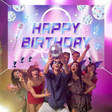K-POP Theme Birthday Party Backdrop Decorations Magical Music Movie