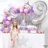 KatchOn, Giant Silver Number 9 Balloon - 40 Inch | Foil 9 Birthday