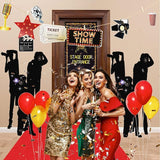 14 Pieces Movie Theme Photography Backdrop and Studio Props DIY Kit