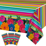 3 Pieces Mexican Fiesta Party Supplies Mexican Theme Tablecloths Fifth