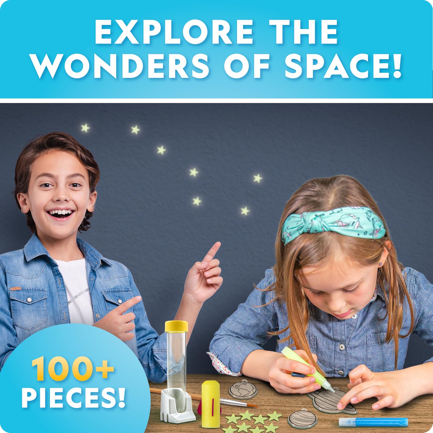 National Geographic Mega Space Activity Kit - Glow in The Dark Science