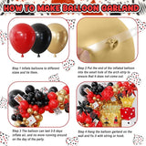 144PCS Dice Favor Boxes Casino Theme Party Decorations Casino
