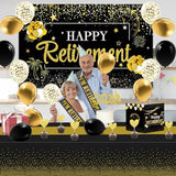 26Pcs Happy Retirement Party Decorations for Men Women with Happy