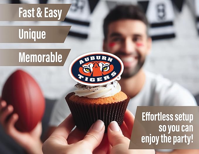 Auburn Party Supplies for Football, Birthday Gift, Graduation Party