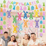 30 Pcs Happy Easter Decorations Set Easter Party Decoration Egg