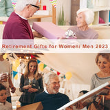 Framed Black Retirement Decorations Guest Book for Men/Women
