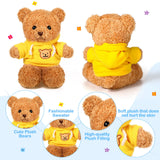 HyDren 5 Pcs Bears Stuffed Animal Soft Plush Toys Valentine 12 Inches