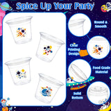 100 Pcs Space Party Plastic Cups 12 oz Astronaut Disposable