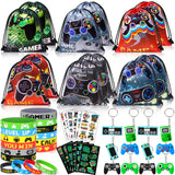 Winrayk 12 Sets Video Game Party Favors Gamer Birthday Supplies,