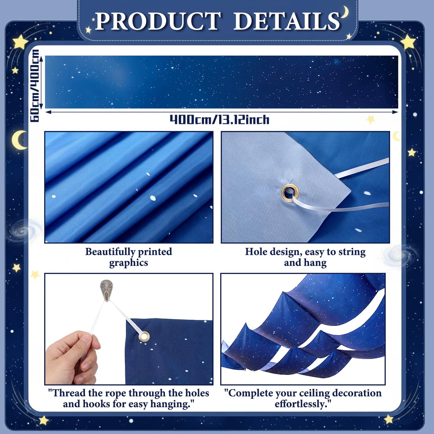 45 Pcs Space Classroom Decorations for Back to School