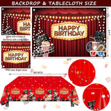 Movie Night Birthday Party Decorations Movie Theater Hollywood
