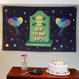 Funny Happy Birthday Banner 60" x 33" – Hilarious Party Decoration #5