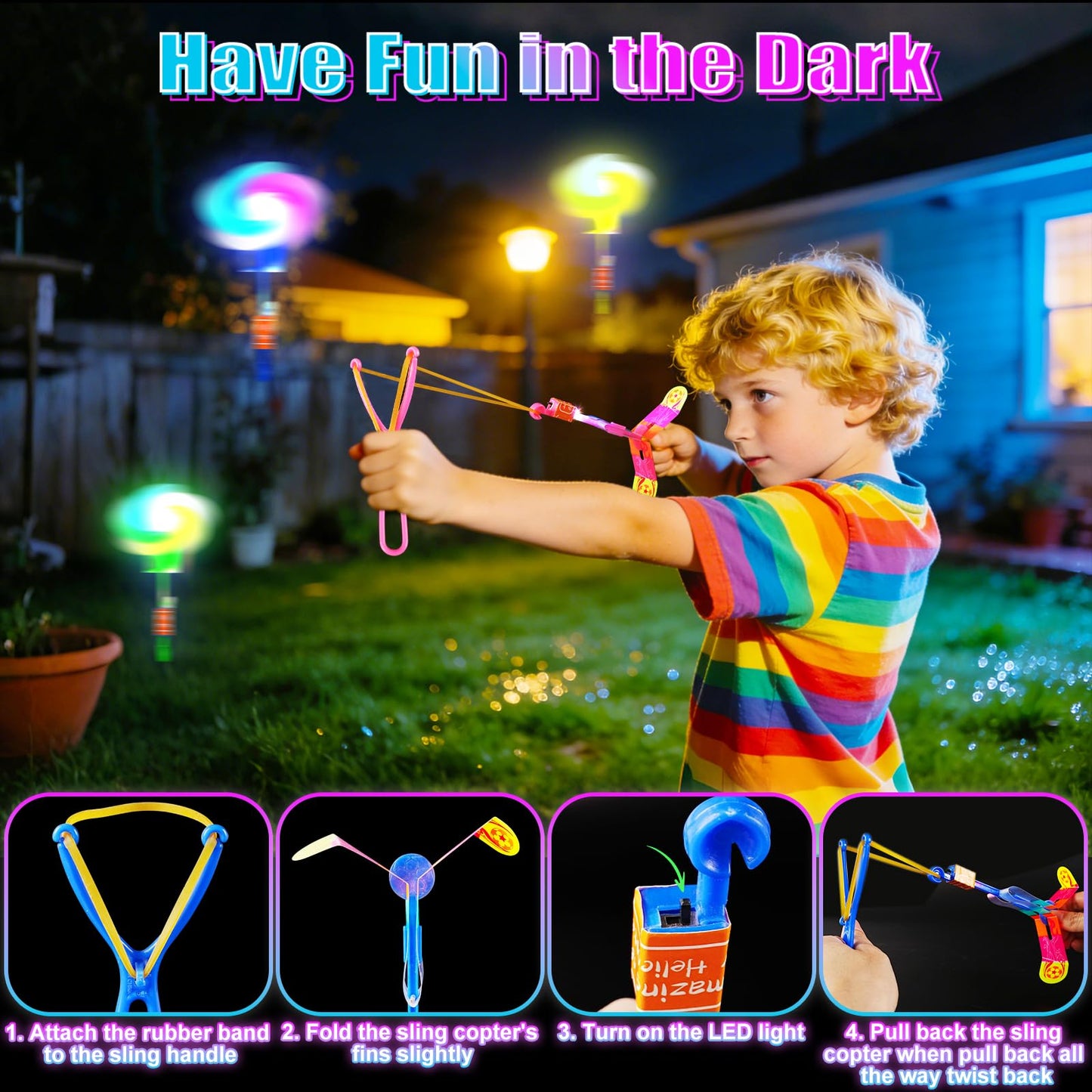 SHQDD 154PCS Glow in the Dark Party Supplies, Neon Party Accessories