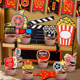 Movie Night Party Decorations 84 Pcs Movie Night Party Supplies