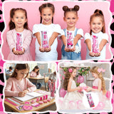 Cholemy 168 Pcs Cowgirl Party Favors Supplies Disco Cowgirl Stickers