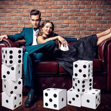 Ctosree 12 Pcs Large Casino Dice Boxes 11 in Casino Theme Party
