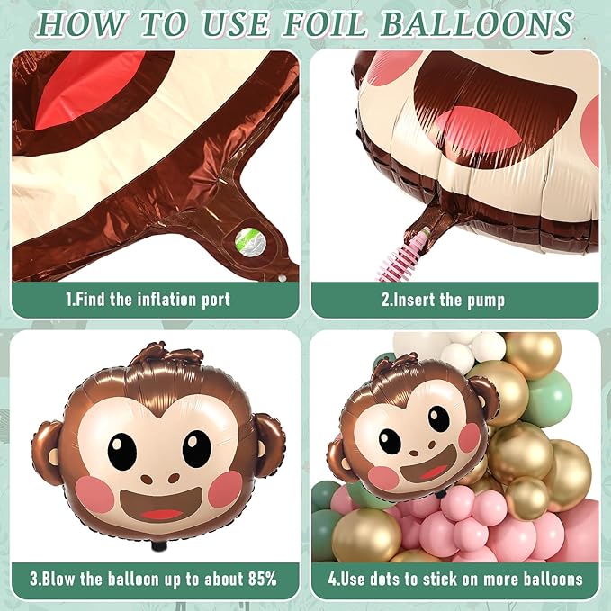 Wild One Birthday Decorations Jungle Theme 1st First Birthday