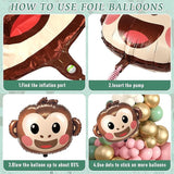 Two Wild Birthday Decorations Jungle Theme 2nd Birthday Decorations