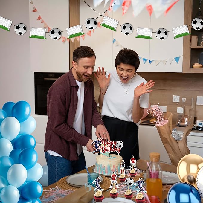 Soccer Football Theme Birthday Party Supplies Sports Inspired Party