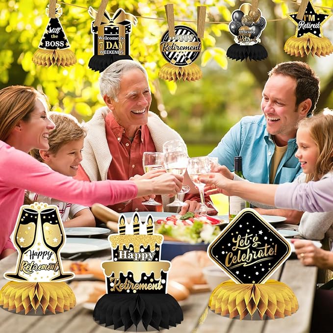 10 Pcs Retirement Party Decorations, Retirement Party Supplies