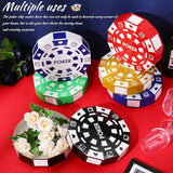 12 Pcs Casino Theme Party Decorations 9 Inch Large Poker Chip Favor
