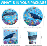 Under The Sea Party Decorations Dinnerware Ocean Birthday Party