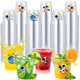 Geyoga 100 Pcs Space Party Plastic Cups 12 oz Astronaut Disposable