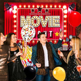 Movie Night Party Decorations 84 Pcs Movie Night Party Supplies