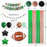 Football Birthday Party Decorations Football Party Supplies Include