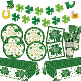 403 Pcs St Patrick's Day Party Decorations for 50 Lucky Shamrock
