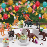 26 PCS Jungle Animal Birthday Party Decorations with Dinosaur
