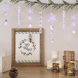 32pcs Crystal Christmas Ornaments for Christmas Tree
