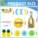 Tropical Hawaiian Luau Retirement Party Decorations Summer Beach