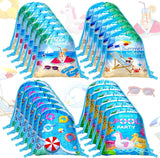 Capoda 24pcs Pool Party Favors Bags Summer Beach Drawstring Bags