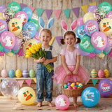 Pastel Easter Balloons,12 Inch Macaron Pink Blue Purple Green Yellow