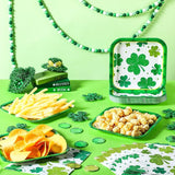72 Pcs St Patrick's Day Plates and Napkins Set Serve 36 7 Square