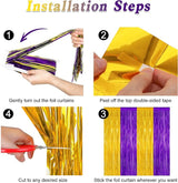 2 Pack Graduation Backdrop, 3.28 FT x 7.05 FT Grad Party Decorations